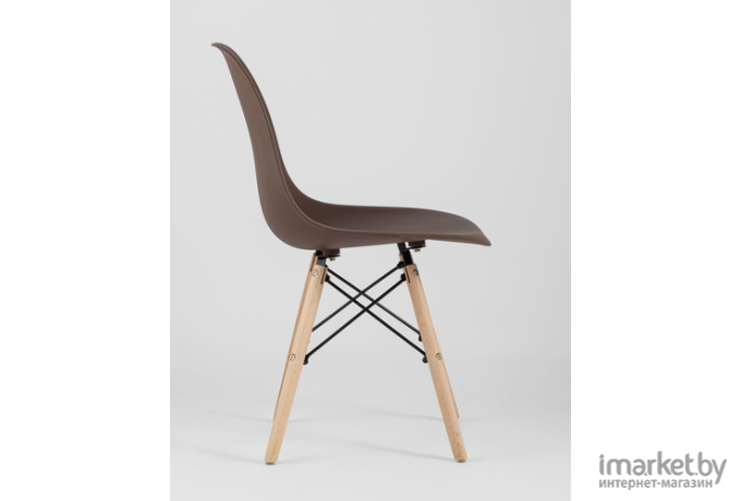 Стул Stool Group Style DSW x4 коричневый [Y801 brown X4]