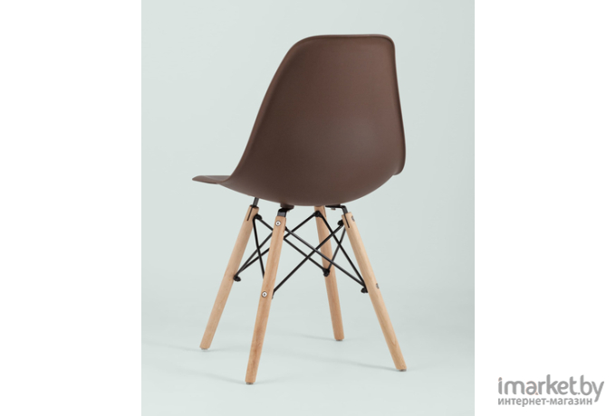 Стул Stool Group Style DSW x4 коричневый [Y801 brown X4]