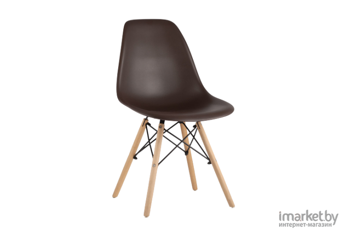 Стул Stool Group DSW x4 коричневый [8056PP BROWN X4]