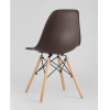 Стул Stool Group DSW x4 коричневый [8056PP BROWN X4]