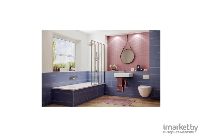 Стеклянная шторка для ванной Ambassador 16041110R