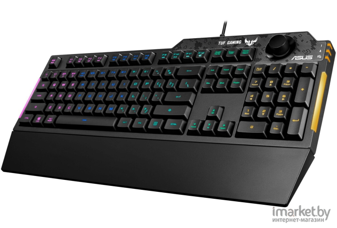 Клавиатура ASUS TUF Gaming K1 [90MP01X0-BKRA00]