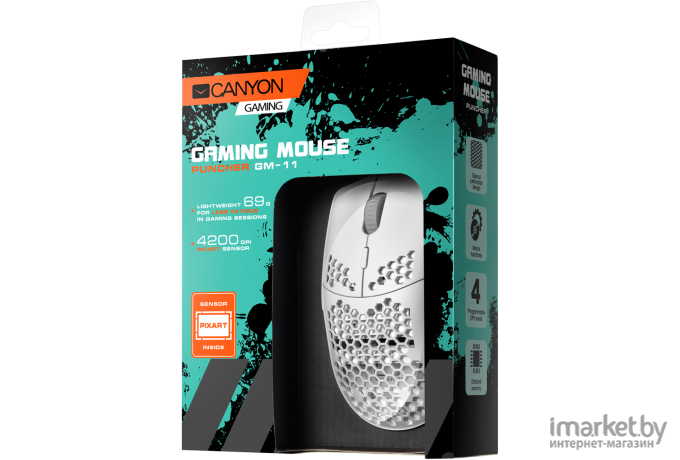 Мышь Canyon CND-SGM11W