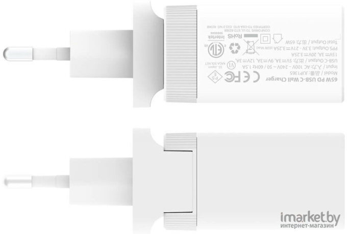 Сетевое зарядное устройство j5create GaN PD USB-C [JUP1365]