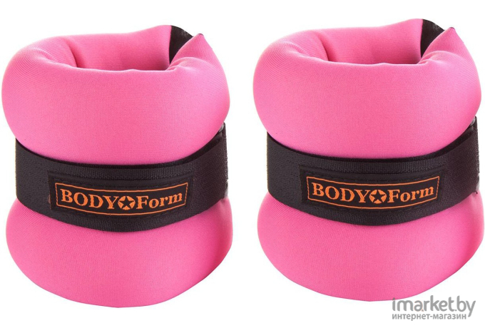 Комплект утяжелителей Body Form BF-WUN02 р-р 2x700 г Pink