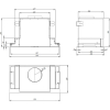 Вытяжка Akpo Neva Glass Eco 60 WK-4 черное стекло/нержавеющая сталь