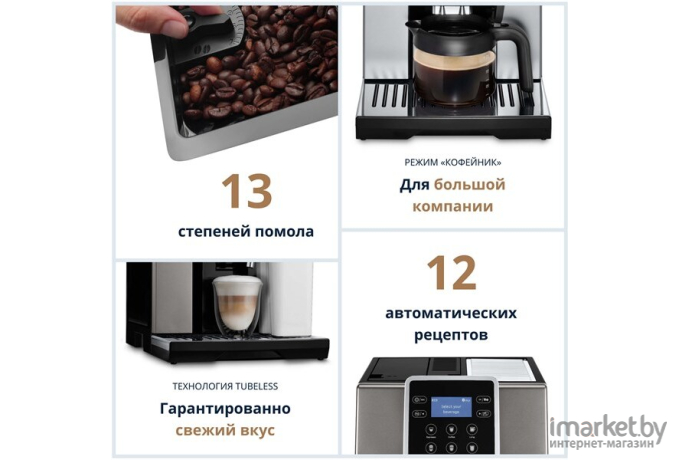 Кофемашина DeLonghi ESAM420.80.TB