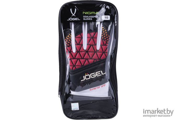 Перчатки вратарские Jogel Nigma Pro Training Negative р-р 11 White/Black