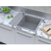 Кухонная мойка GranFest GF-LV-660L серый