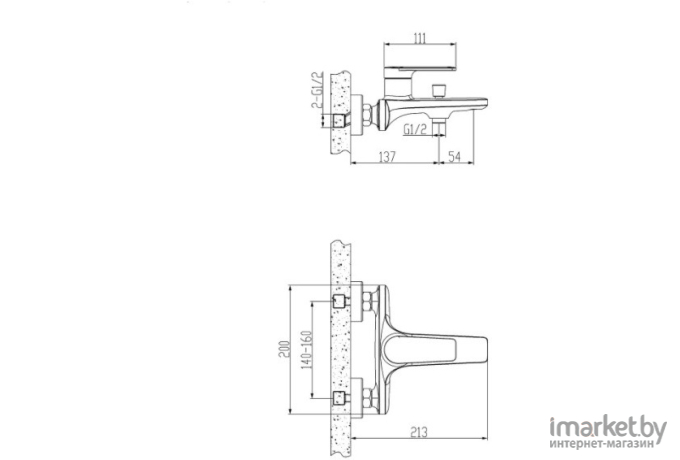 Смеситель Esko Baku BK 54