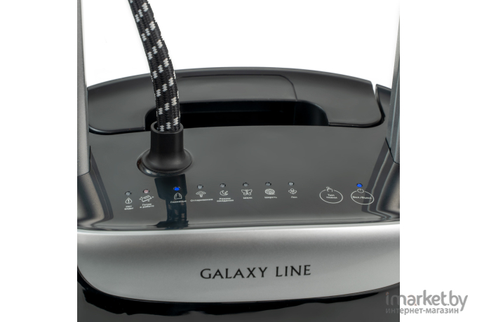 Отпариватель Galaxy GL6209 черный/серебристый