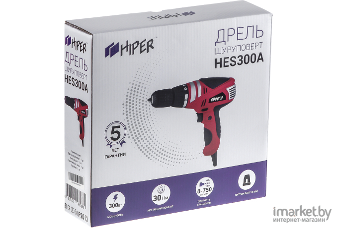 Шуруповерт Hiper HES300A