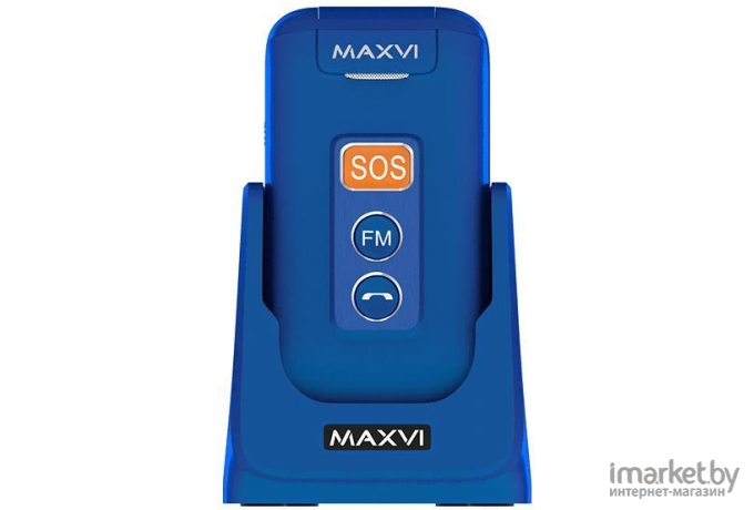 Мобильный телефон Maxvi E5 Blue