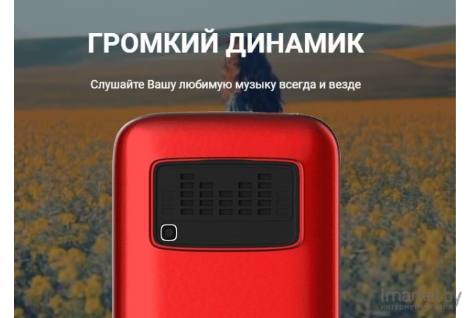 Мобильный телефон Maxvi P18 Blue