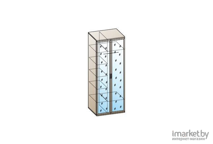 Шкаф Лером Карина ШК-1009-СЯ снежный ясень