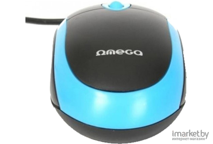 Мышь Omega OM-06V голубой [OM06VBL]