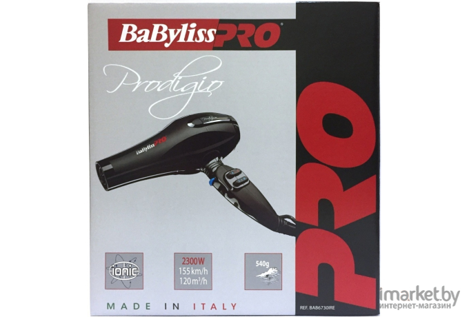 Фен BaByliss Prodigio BAB6730IRE