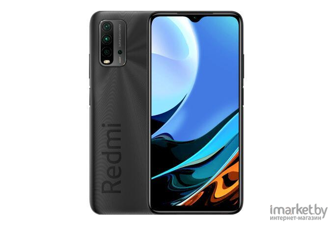 Мобильный телефон Xiaomi Redmi 9T 4Gb/128Gb без NFC Carbon Gray