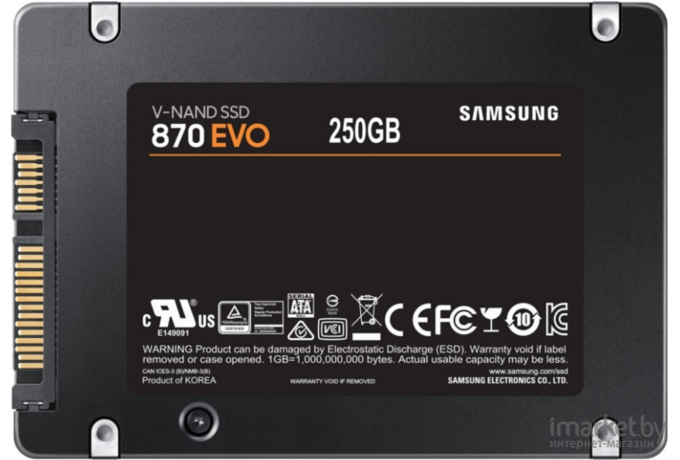 SSD диск Samsung 250Gb 870 EVO [MZ-77E250BW]