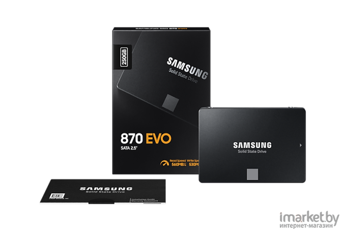 SSD диск Samsung 250Gb 870 EVO [MZ-77E250BW]