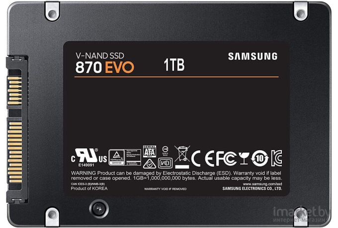 SSD диск Samsung 500Gb 870 EVO [MZ-77E500BW]