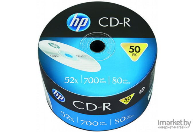 Оптический диск HP CD-R 700Mb 52x 50 шт [69300]