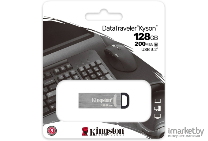 Usb flash Kingston 128Gb DataTraveler [DTKN/128GB]