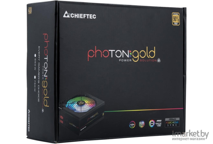 Блок питания Chieftec Photon Gold [GDP-750C-RGB]