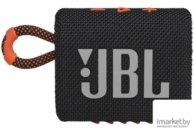 Портативная акустика JBL Go 3 [JBLGO3BLKO]