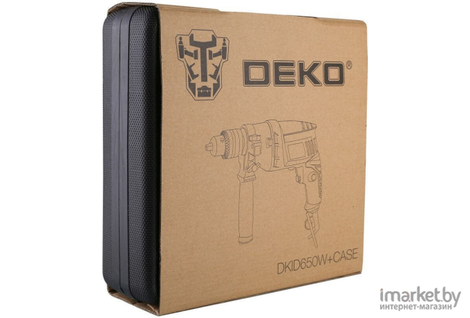 Электродрель Deko DKID650W (кейс) [063-4092]