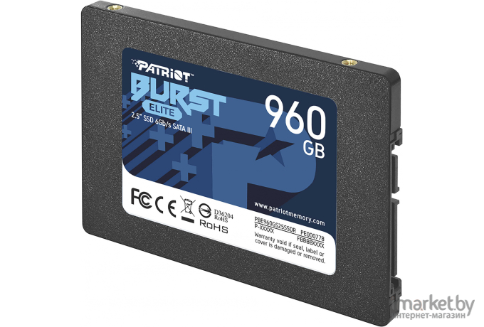 SSD диск Patriot 960GB [PBE960GS25SSDR]