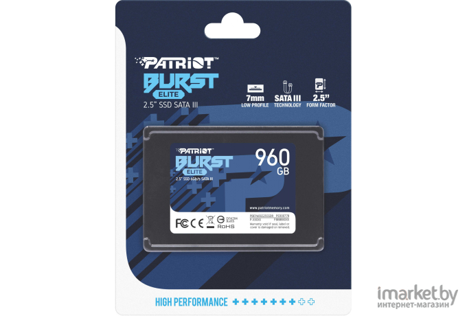 SSD диск Patriot 960GB [PBE960GS25SSDR]