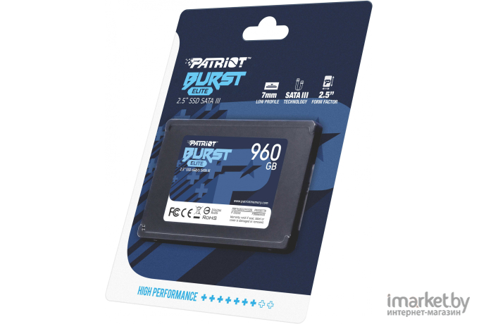 SSD диск Patriot 960GB [PBE960GS25SSDR]