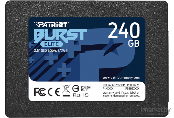 SSD Patriot 240GB (PBE240GS25SSDR)