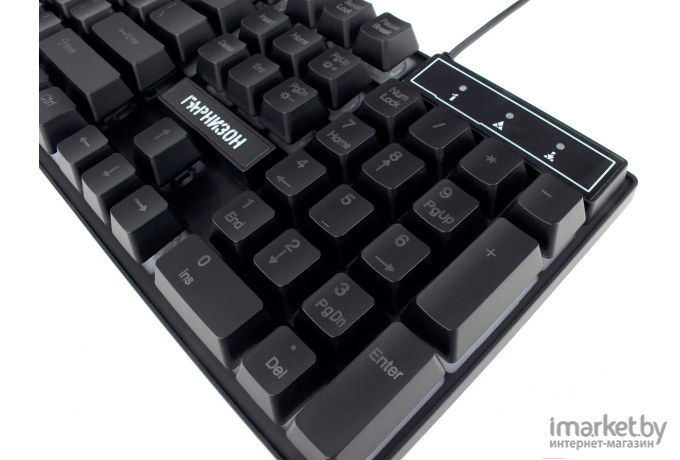 Клавиатура Гарнизон GK-200GL черный