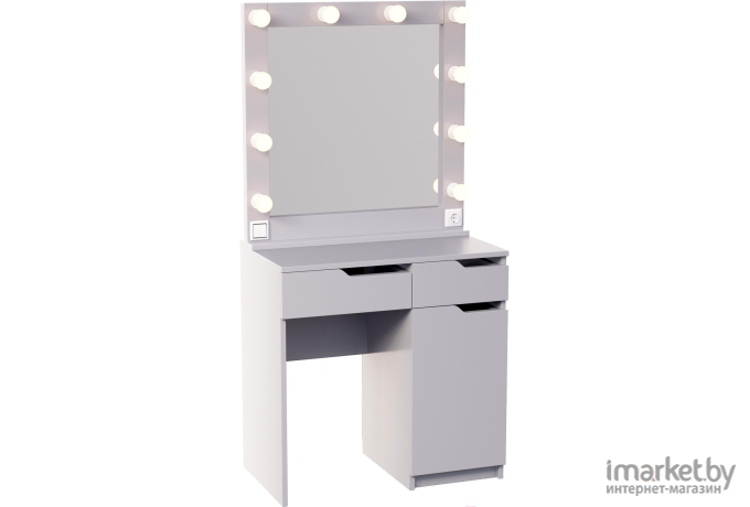 Туалетный столик Мир Мебели с зеркалом SV-23 с подсветкой