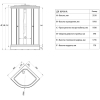 Душевая кабина Triton Лайт A с набором ДН4 90x90