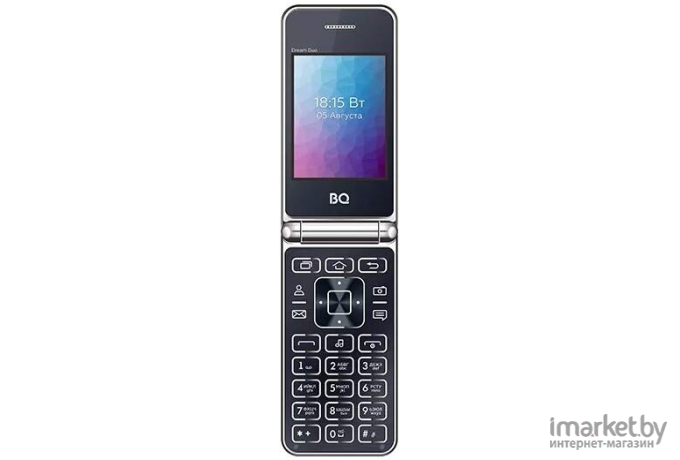 Мобильный телефон BQ-Mobile BQ 2446 Dream Duo Black [86188686]