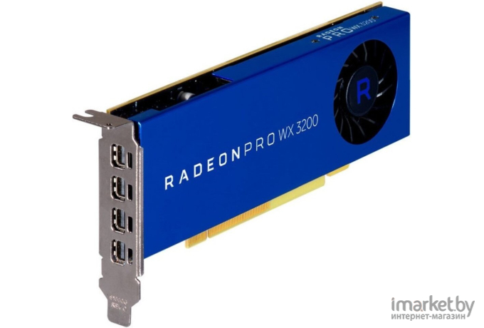 Видеокарта Dell Radeon Pro WX3200 4096Mb [490-BFQS]