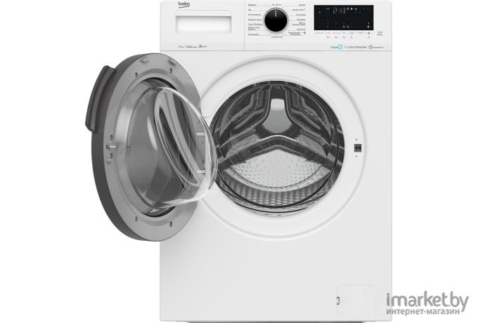 Стиральная машина BEKO WSPE7H616W [7322510002]