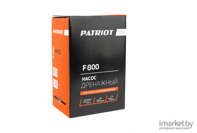 Дренажный насос Patriot F 800 [315302467]