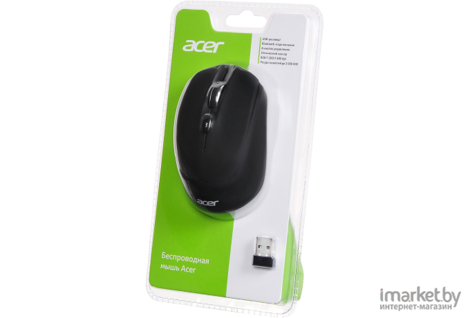 Мышь Acer OMR050 черный [ZL.MCEEE.00B]