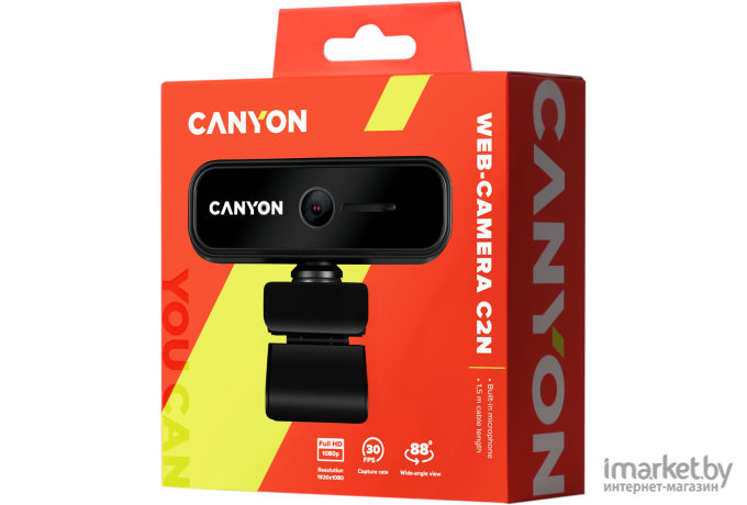 Web-камера Canyon C2N 1080P [CNE-HWC2N]