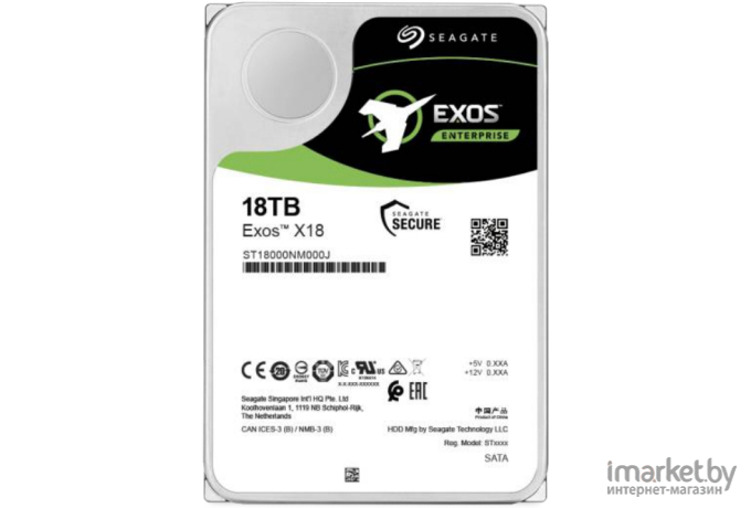 Жесткий диск Seagate SAS 18TB 7200RPM [ST18000NM004J]