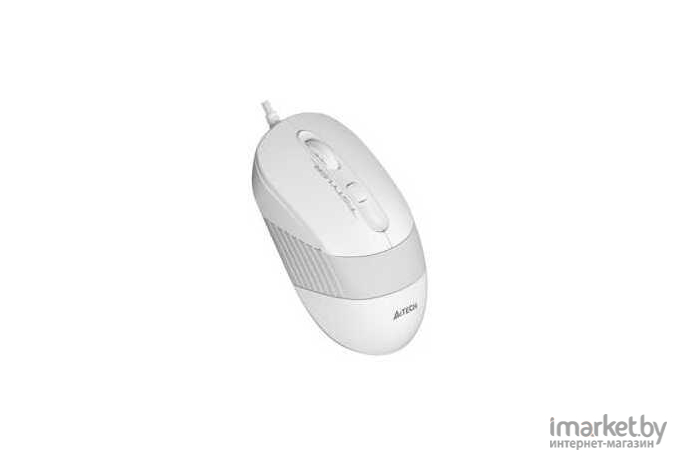Мышь A4Tech Fstyler FM10 белый/серый