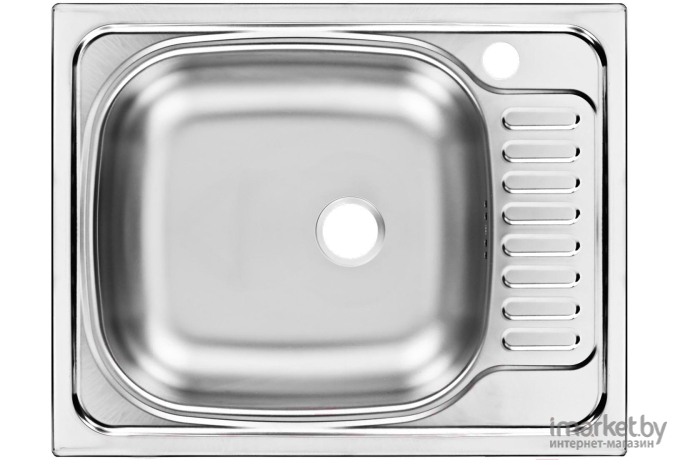 Кухонная мойка Ukinox CLL560.435 GT6K 2L с сифоном