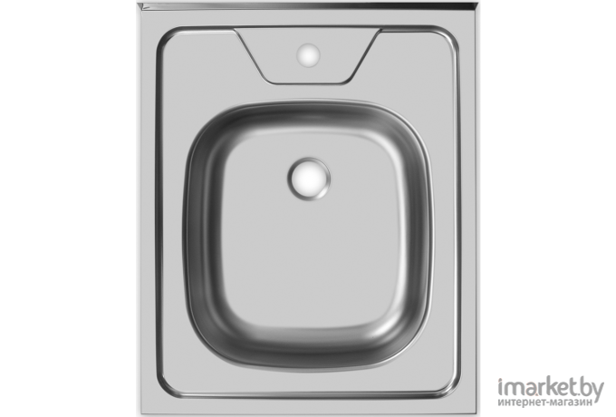 Кухонная мойка Ukinox Стандарт STD500.600 6C 0CS с сифоном