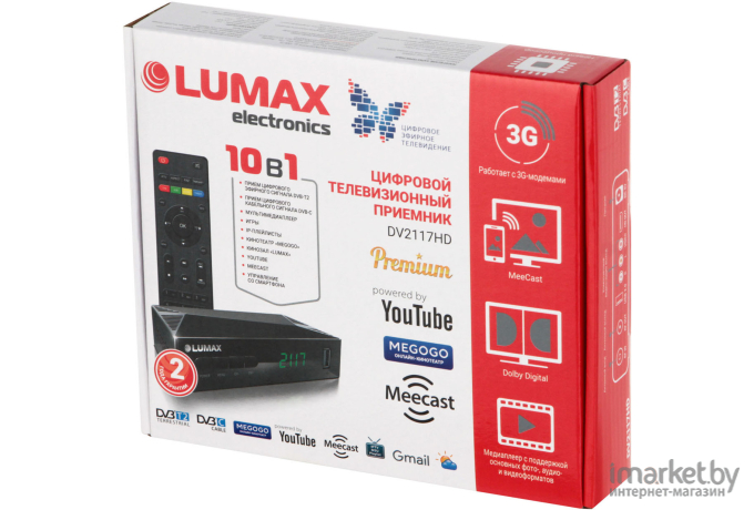 Приемник цифрового ТВ Lumax DV2117HD