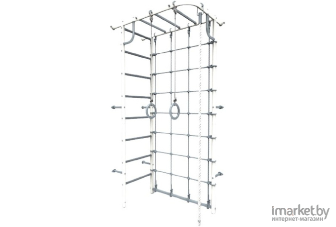 Спортивный комплекс Rokids Рукоход-Угловой белый/серый