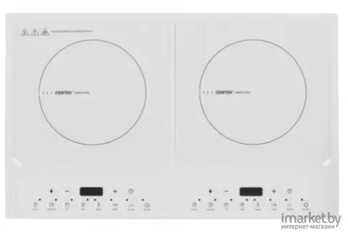 Настольная плита CENTEK CT-1514 White